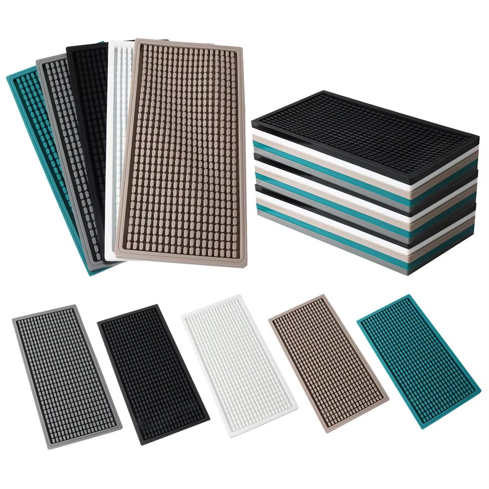 Silicone Coffee Bar Mat, Non-S - Bar Mat Rubber 评论和价格