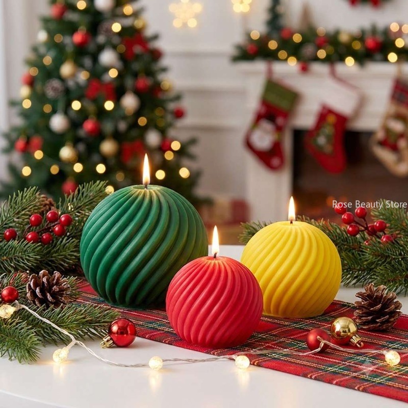 3D Christma Ball Candle Silico - Ice Mold Sphere 评论和价格